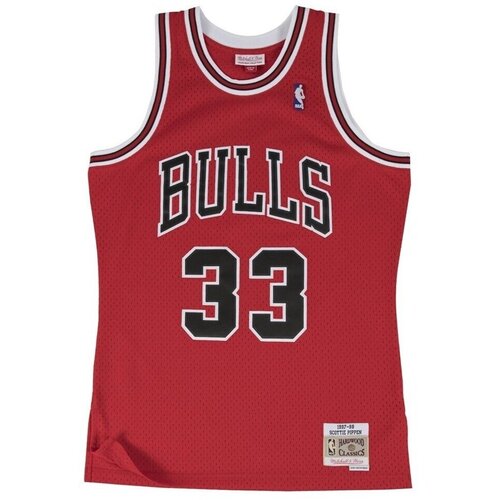 Mitchell And Ness Scottie Pippen Nba Chicago Bulls Crvena Slike