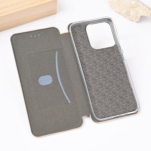 Teracell Maska za Honor X8c na preklop Flip Premium zlatna Cene