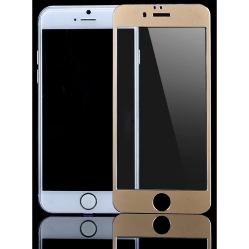 Premium ZAŠČITNO KALJENO STEKLO za iPhone 5, 5S, 5C - cel zaslon - bel