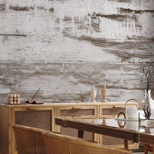  Foto tapeta - Shabby Chic Wood 150x105 Vodootporna Slike