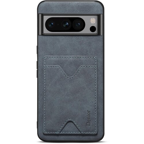 INORCO DENIOR za Google Pixel 8 torbica za mobilni telefon iz PU usnja, prevlečena s TPU proti padcem, z režo za kartice na stojalu, (22037130) Slike