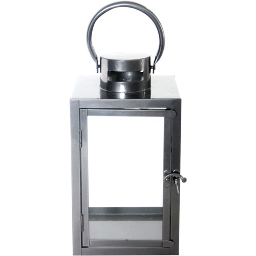 Esschert Design Lanterna (D x Š x V: 16,1 x 16,1 x 28 cm, Antracit) Cijene