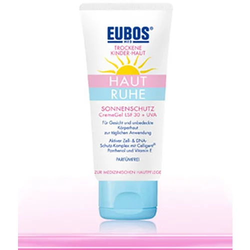 Eubos Haut Ruhe Sun ZF30+UVA, gel krema za zaščito pred soncem