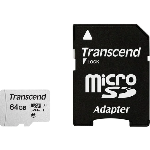 Transcend microSDXC 300S-A 64GB Class 10 UHS-I U1