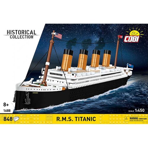 Cobi Toys COBI: R.M.S. Titanic - set za slaganje broda (1688) Cijene