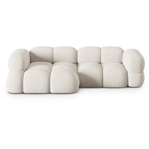 Cosmopolitan Design Bež kotna sedežna garnitura (levi kot/z ležalnikom) Loretto &amp;ndash; Slike