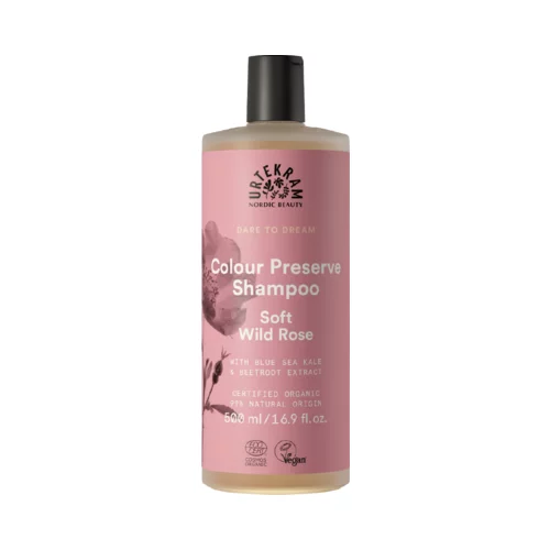 Urtekram soft wild rose shampoo - 500 ml