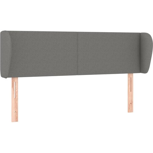 Maison Chic vzglavna omarica - nočna omarica - posteljna omarica z u&amp;scaron;esi temno sivo 147x23x78/88 cm blago, (21712044) Slike