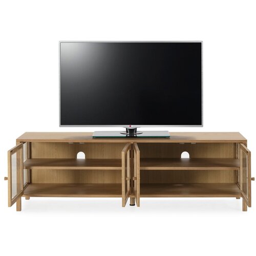 MOME TV omarica v hrastovem dekorju v naravni barvi 160x50x40 cm Ceci &amp;ndash; Slike