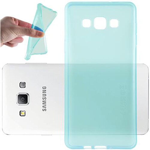 Cadorabo Case, združljiv s Samsungom v prozornem modrem - zaščitnem pokrovu, narejen iz fleksibilnega silikona TPU, (20589375) Cene