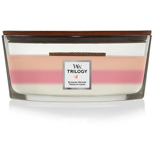 WoodWick Sveća Trilogy Ellipse Blooming Orchard 1728615E Cene