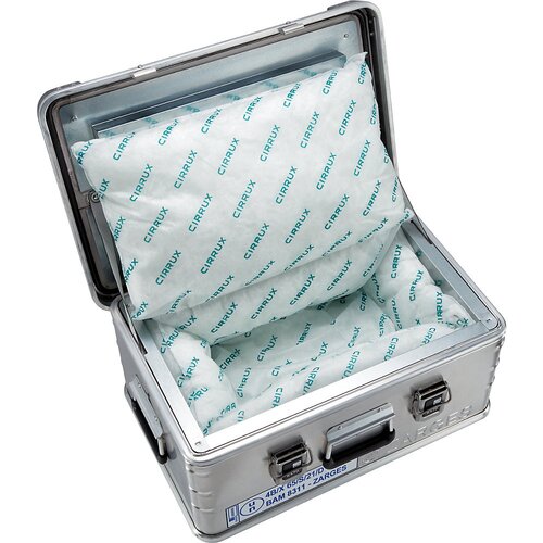 Zarges Varnostni zaboj AKKU SAFE, DxŠxV 600 x 400 x 250 mm, aluminij Cene