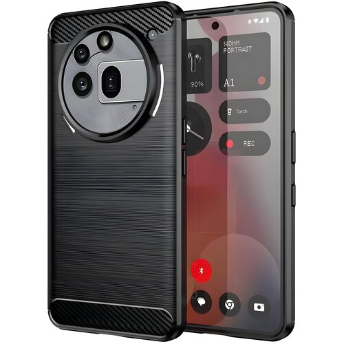 Techsuit Futrola Carbon Shield TPU za Nothing Phone (3a) Pro - Crna Cijene