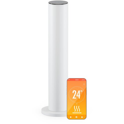 Blumfeldt SmartFlow Tower infracrvena grijalica, 700 W, 360&amp;deg; distribucija topline, WLAN kontrola Slike