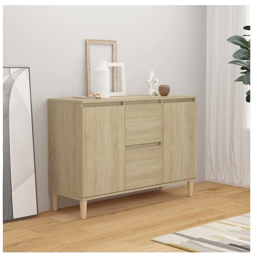  Komoda sonoma hrast 103,5x35x70 cm iverna plo&scaron;ča Cene