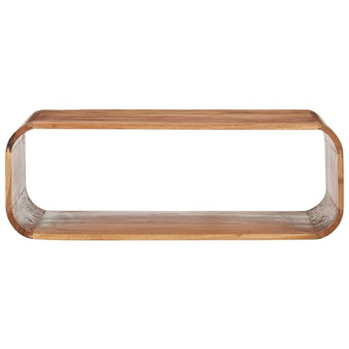 Maison Chic Klubska mizica - kavna mizica - Nizka mizica 90x50x30 cm trden akacijev les, (21754346) Slike