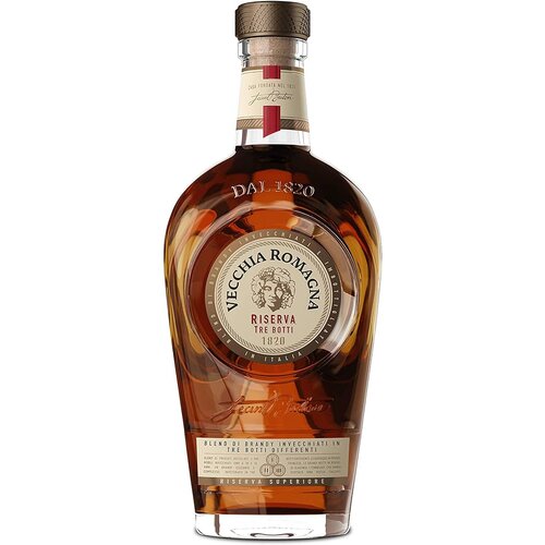 Vecchia Romagna Blend di Brandi 3 Botti 0.7L (40.8% Alc) Cene