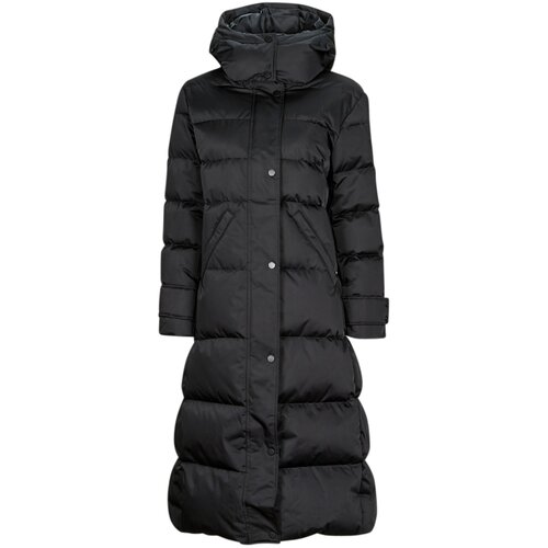 Guess Puhovke INES LONG DOWN JACKET Črna Slike