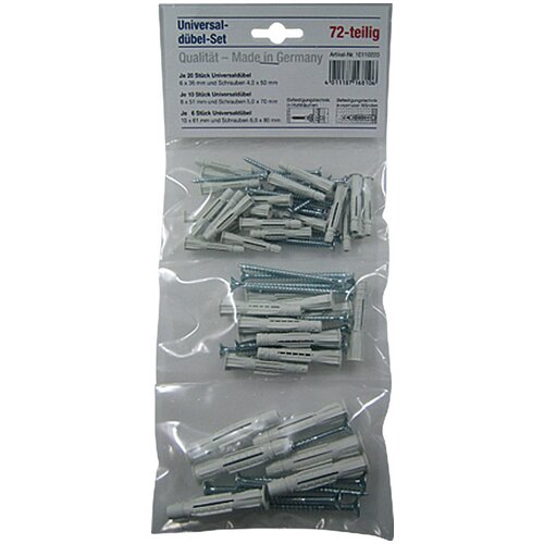 Komplet set tipla s vijkom (72 -dij., Plastika) Cijene