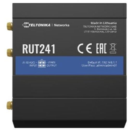 Teltonika Industrijski ruter 4GLte/WIFI/RMS RUT241, Cene