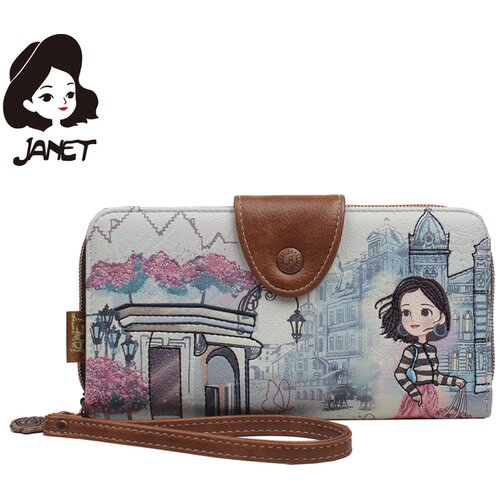 Janet damski novčanik flowery city Jw-013C Slike
