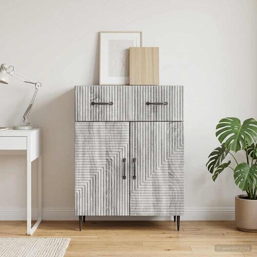  Kreveta Siva sonoma 66 x 34,5 x 89,5 cm Konstruirano drvo Cijene