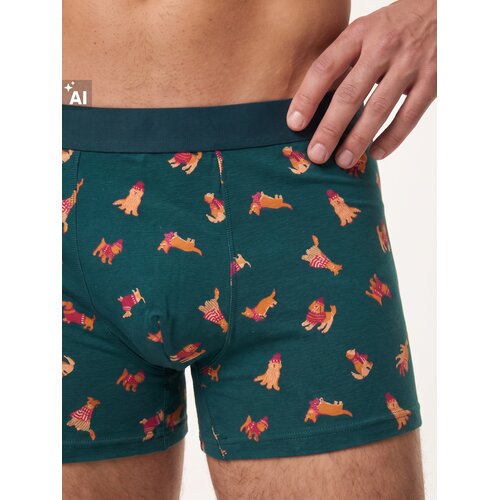 Sinsay Pamučne bokserice s motivom pasa 2 pack Slike