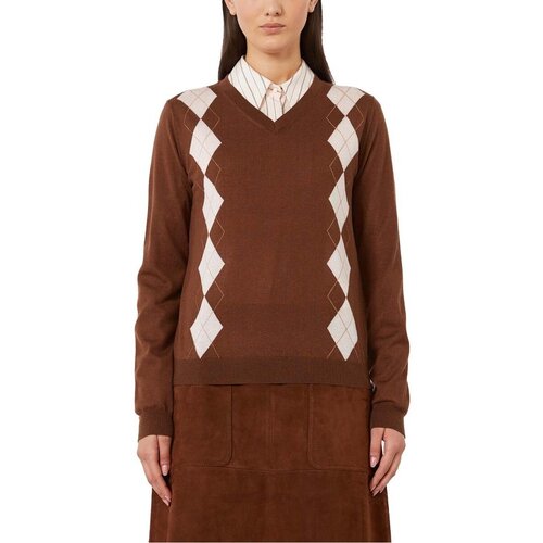 Maxmara Studio Puloverji MSTDENTICE Kostanjeva Cene