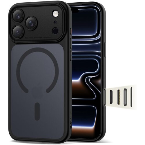 POSNETI MEDIJI OVITEK TECH-PROTECT MAGPEAK MAGSAFE ZA IPHONE 17 PRO MAX Z MAT ZAŠČITO, (5000259084) Cene