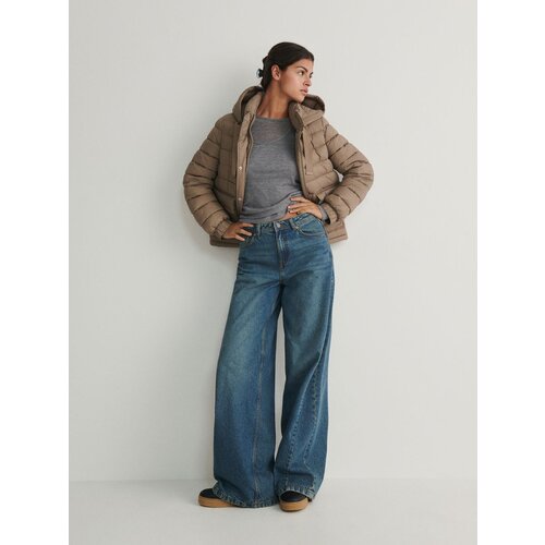 Reserved pre&amp;scaron;ita jakna light padded - rjava Slike