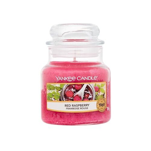 Yankee Candle Red Raspberry dišeča svečka 104 g unisex Cene