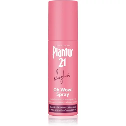 Plantur 21 #longhair Oh Wow! Spray sprej brez izpiranja za lažje razčesavanje in naraven sijaj 100 ml za ženske