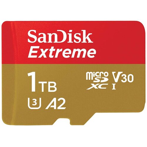 Sandisk SANDIS spominska kartica + SD Adapter Extreme microSDXC 1TB UHS-I U3 Cene
