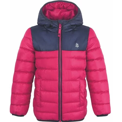 LOAP INGRITTE Zimska jakna za djevojčice, ružičasta, veličina