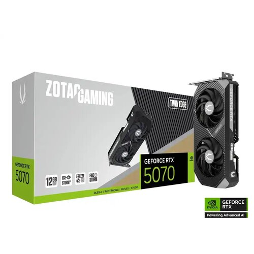 Zotac grafička karta gaming geforce rtx 5070 twin edge 12GB DDR7 192 bit 3xDP/HDMI ZT-B50700E-10P Slike
