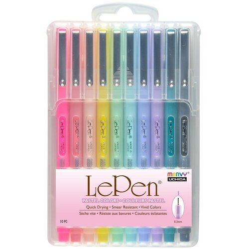 Flomaster levia point 0,3 komplet 1/10 fineliner pastel 204510 LEVIA Cene