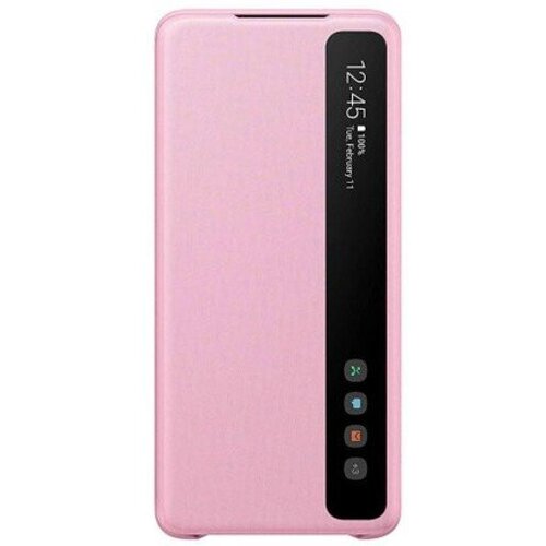 Samsung original torbica clear view ef-zg985cpe za galaxy s20 plus g985 - pink Cene
