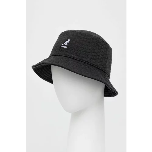 Kangol Dvostranski klobuk črna barva