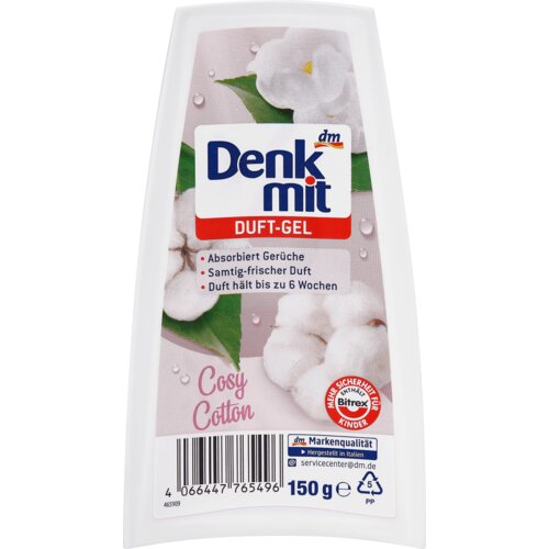 Denkmit osveživač prostora u gelu Cosy Cotton 150 g Slike