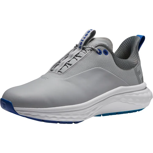 Footjoy Quantum Mens Golf Shoes Grey/White/Blue 46