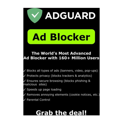 AdGuard Ad Blocker Premium (9 Devices, Lifetime) Key GLOBAL Cene