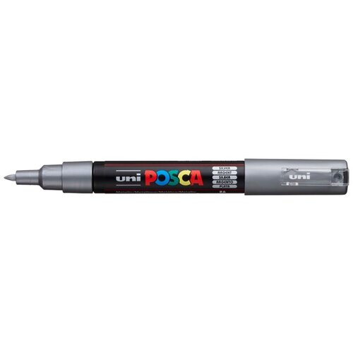  Marker UNI POSCA PC-1M 0.7 - 1 mm silver (26) Cene
