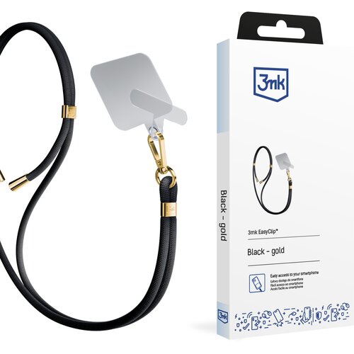 3mk ETUI EASYCLIP ZA TELEFON ČRNO ZLATO ZA IPHONE 13 14 15, (21969969) Cene