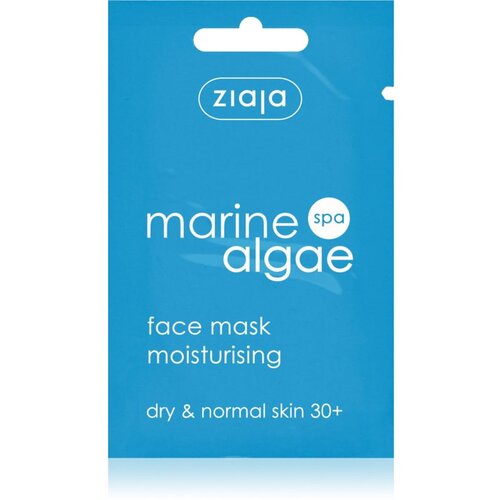 Ziaja Marine Algae vlažilna maska za normalno in suho kožo 7 ml Slike