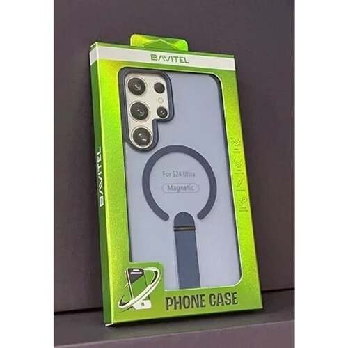 Samsung S24 Ultra Bavitel MagSafe sa naslonom plava Slike