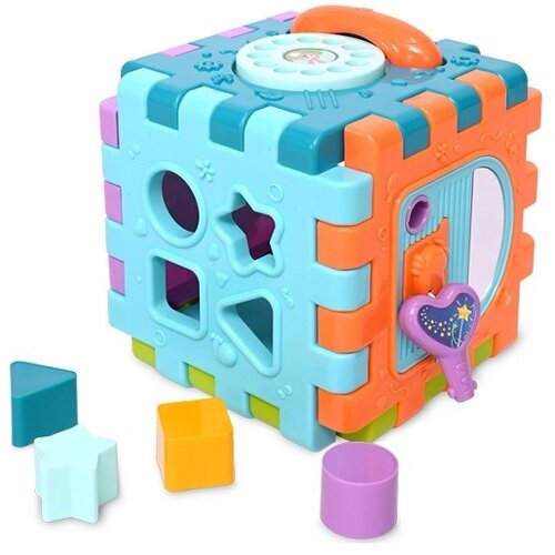 Lorelli toys igračka activity kocka 6 lica Slike