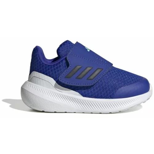 Adidas Sportske cipele 'Runfalcon 3.0 Hook-And-Loop' plava / akvamarin / crna