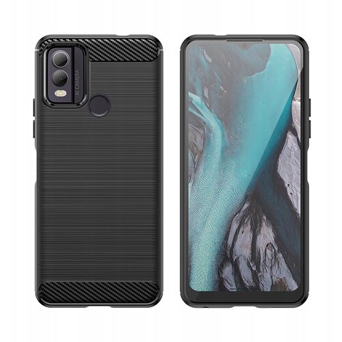 HURTEL CARBON OVITEK OVITEK ZA NOKIA C22 - HRBAT ČRNO, (21899892) Cene