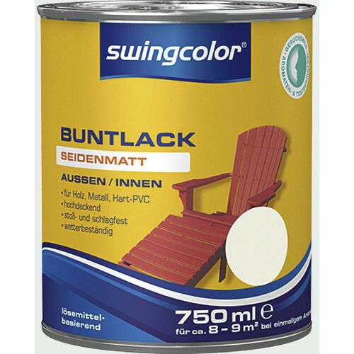 SWINGCOLOR Barvni lak (svilenkasto mat; barva: umazano bela; 750 ml) Cene
