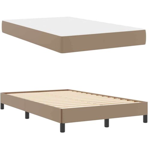  Krevet s madracem Boja cappuccina 120 x 190 cm Slike